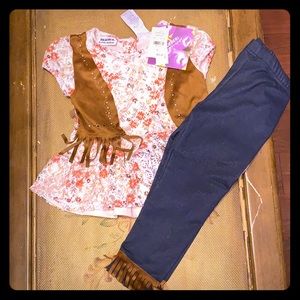 Girl’s 3T Jegging set (NWT)